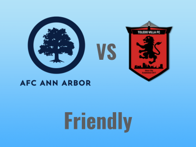 AFC Ann Arbor Men vs Toledo Villa poster