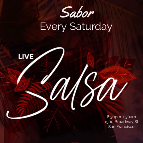 Sept 2nd - Grand Opening Sabor Saturdays Nights - FREE ALL NIGHT GUESTLIST -Live Bands and Salsa Lessons  poster