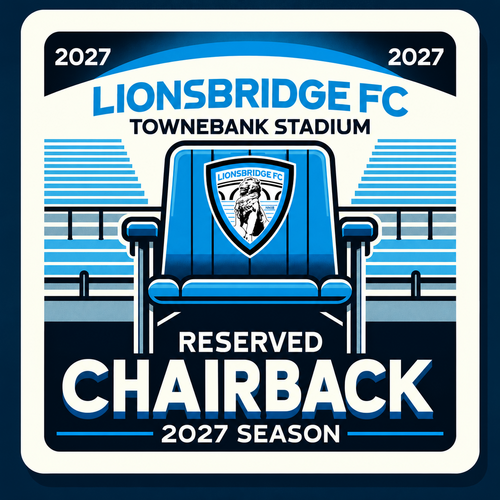 2027 Reserved Chairback Seat Renewal poster
