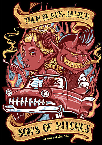 Them Slack Jawed Son's of Bitches Live from The Art Boutiki image