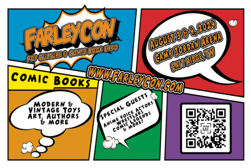 FarleyCon Pop Culture & Comic Book Expo poster