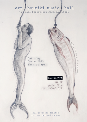 Pale Fire, rm-rf, Dminished 5th poster