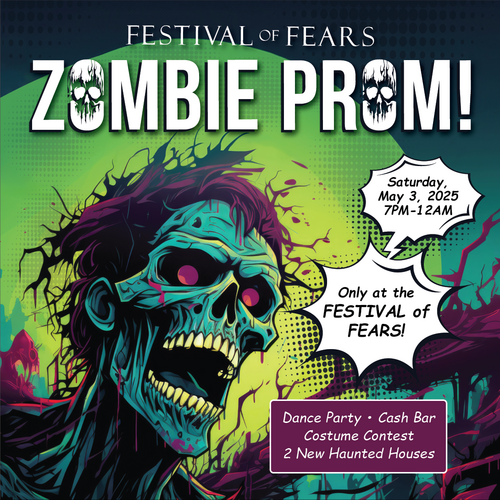 Zombie Prom @ the Festival of Fears 2025 poster