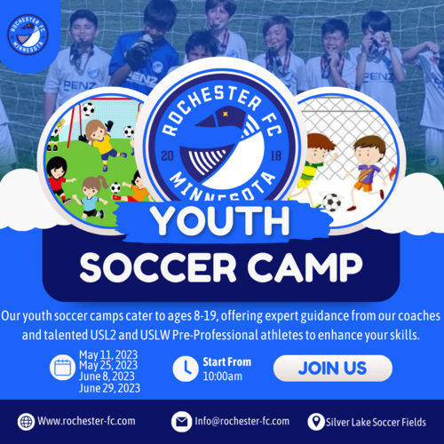 RFC Youth Soccer Camp  poster