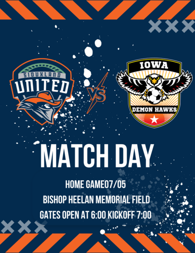 Claws Out: Siouxland United Battles the Demon Hawks