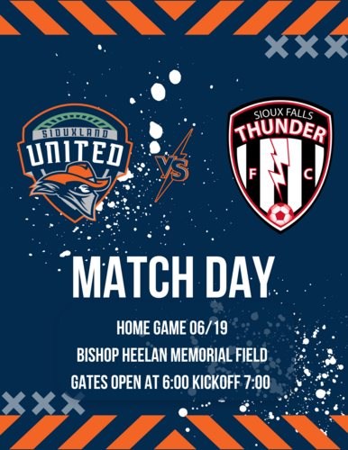 The Siouxper Bowl: United FC Battles Thunder FC
