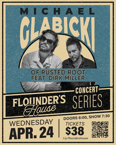Michael Glabicki from Rusted Root poster