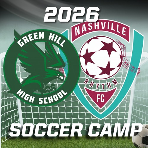 2026 Nashville Rhythm FC Soccer Camp poster