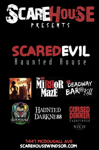 Scarehouse presents:  Scared Evil poster