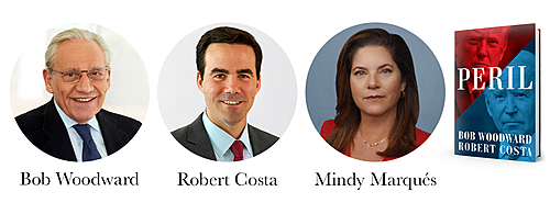 Bob Woodward & Robert Costa / Peril poster