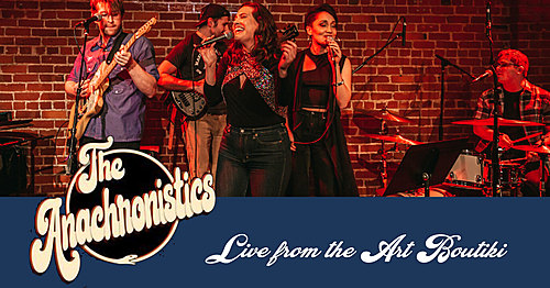 Live from The Art Boutiki - The Anachronistics poster
