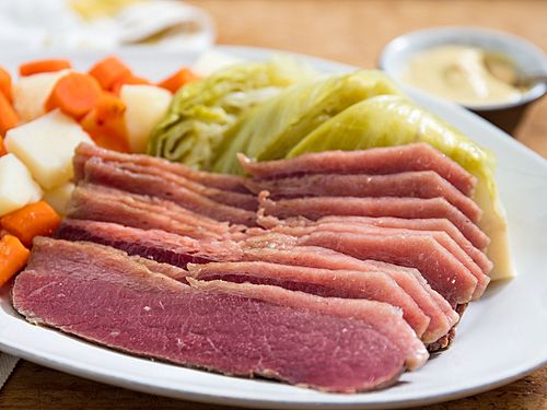"Take Out" Corned Beef Dinner poster