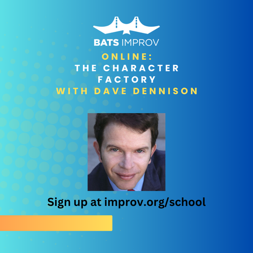 Online: The Character Factory with Dave Dennison - 08/13/25 poster