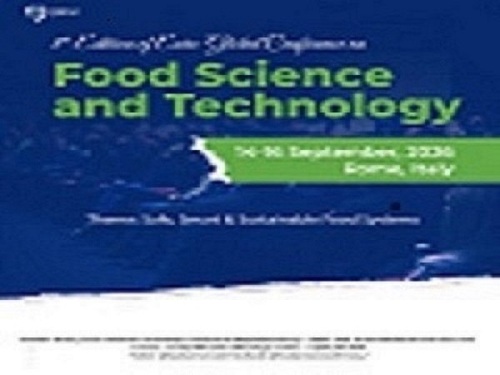 8th Edition of Euro-Global Conference on Food Science and Technology poster