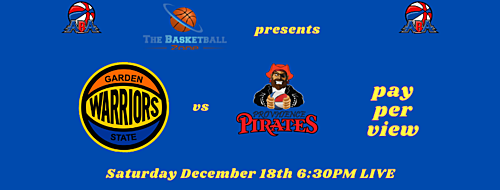 Garden State Warriors vs Providence Pirates PPV poster