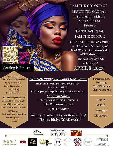 International I AM The Colour of Beautiful Day 2023 poster