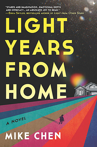 Mike Chen with Annalee Newitz / Launch for Light Years from Home poster