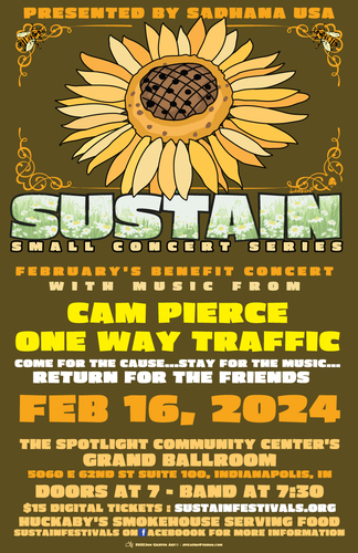 Sustain Concert Series - Feb 16th 2024 poster