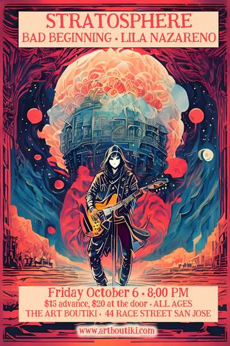 Stratosphere, Bad Beginning, Lila Nazareno poster