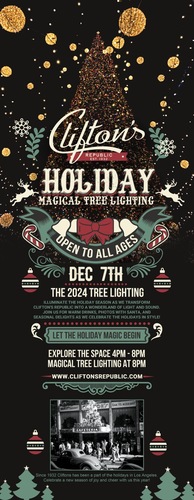 Clifton's Holiday Magic Tree Lighting  poster