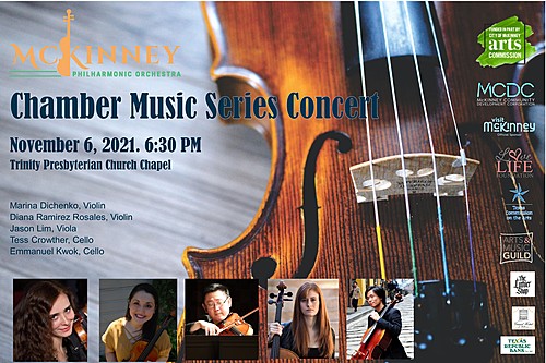 McKinney Philharmonic Orchestra Chamber Music Series poster