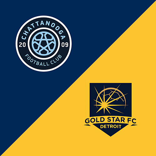 Chattanooga FC vs Gold Star Detroit FC (10/1) poster