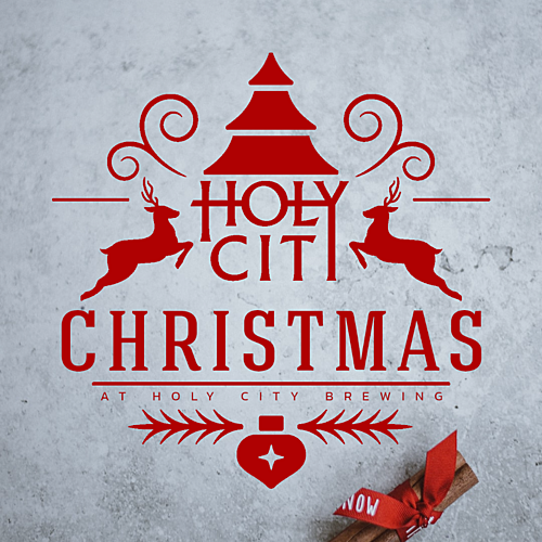 2022 - Holy City Christmas at Holy City Brewing poster