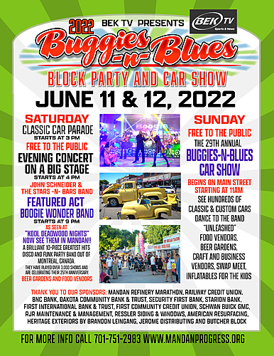 Buggies N Blues Block Party poster