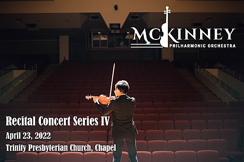 McKinney Philharmonic Orchestra Recital Concert Series  4 poster