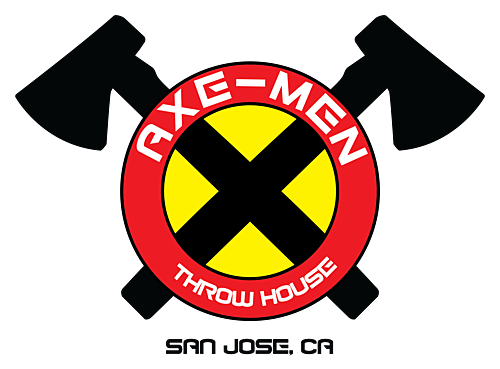 Axe Men Throw House Downtown San Jose  One Hour Reservation With Intro Lesson Groups of 4-6 People poster