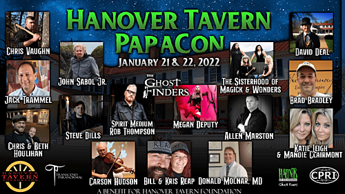 Hanover Tavern ParaCon 2022 poster