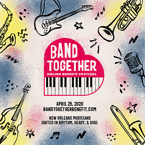 Band Together: Online Benefit Festival (Donation) poster