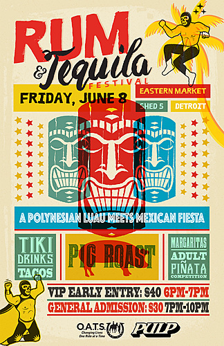 Rum & Tequila Festival poster