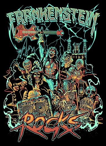 Frankenstein Rocks poster