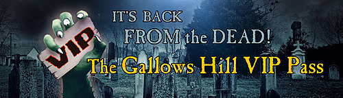 Gallows Hill VIP Pass 2023 poster