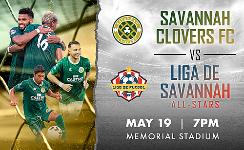 Savannah Clovers vs. Liga de Savannah All-Stars 5.19.23 poster